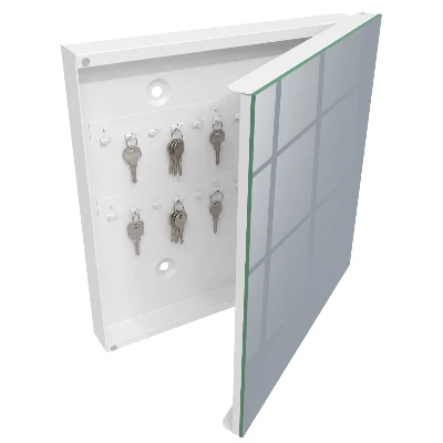 Key box for wall Grey