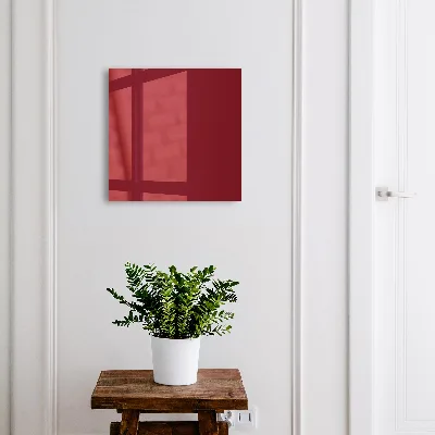 Key cabinet Vibrant burgundy