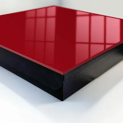 Key box for wall Light burgundy