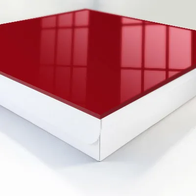 Key box for wall Light burgundy