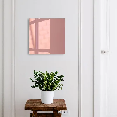 Wall mounted key box Vibrant burgundy