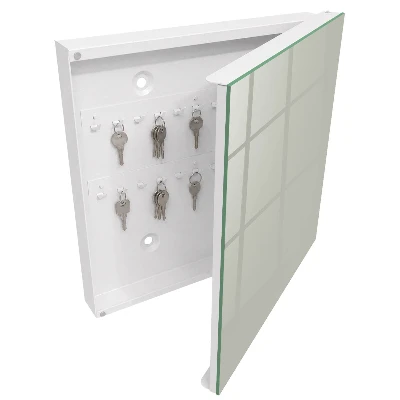 Key cabinet Warm grey
