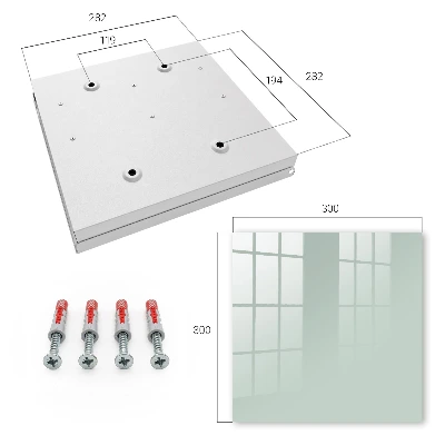 Key box for wall Light mint