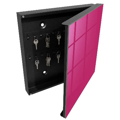 Key cabinet Intense pink