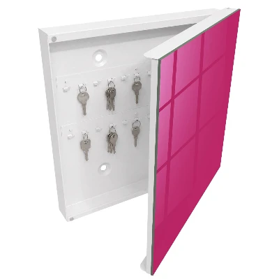 Key cabinet Intense pink
