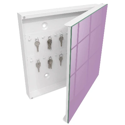 Key cabinet Light purple