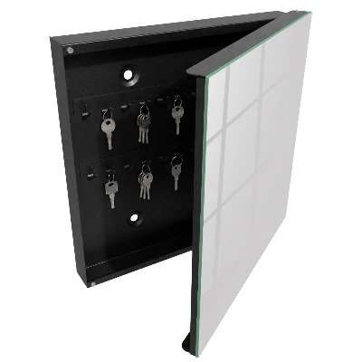 Key box for wall grey