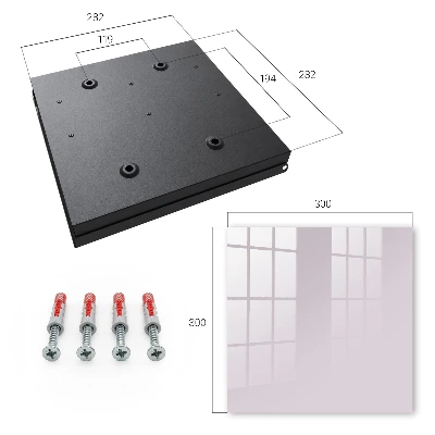 Key box for wall Light lilac