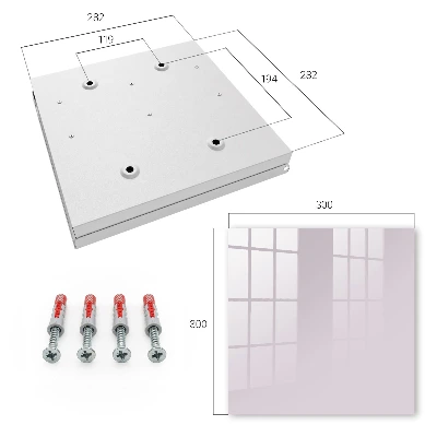Key box for wall Light lilac