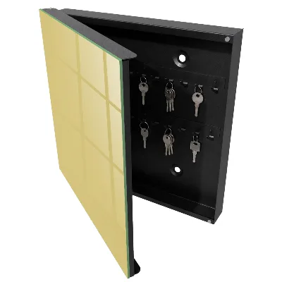 Key cabinet Grey blue