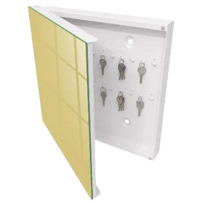 Key cabinet Grey blue