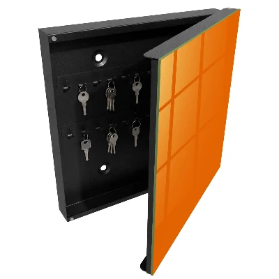 Key cabinet Vibrant orange