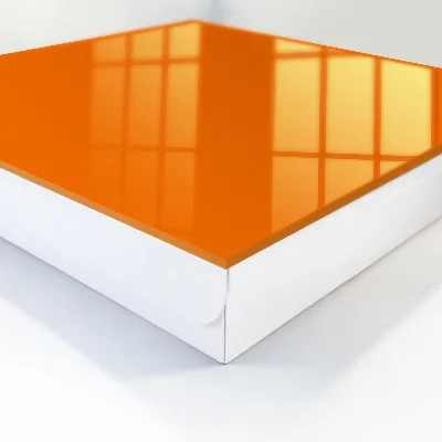 Key cabinet Vibrant orange