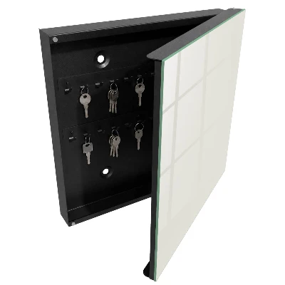 Wall mounted key box Trendy grey