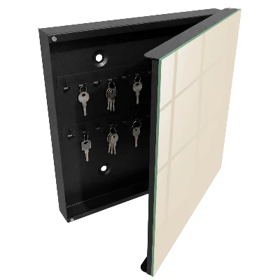 Key box for wall Cream