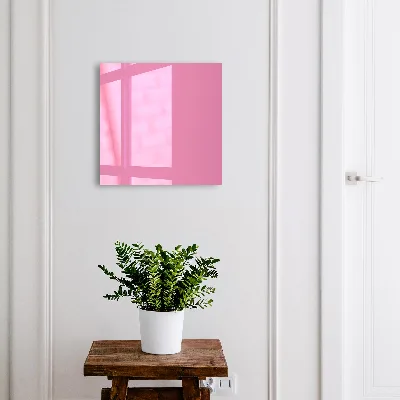 Wall mounted key box Cool pink