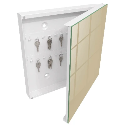 Key cabinet Muted brown