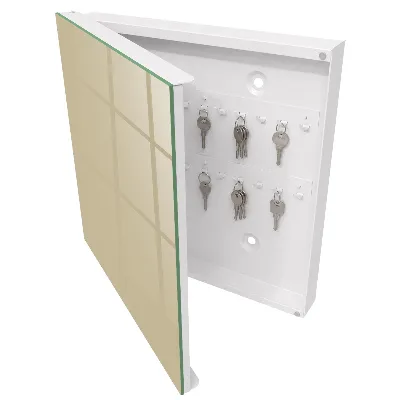 Key cabinet Muted brown