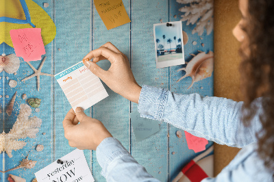 Cork pin board Beach Accessories