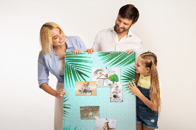 Pin board Tropical palm leaves