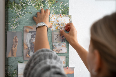 Pin board Gypsophila flowers