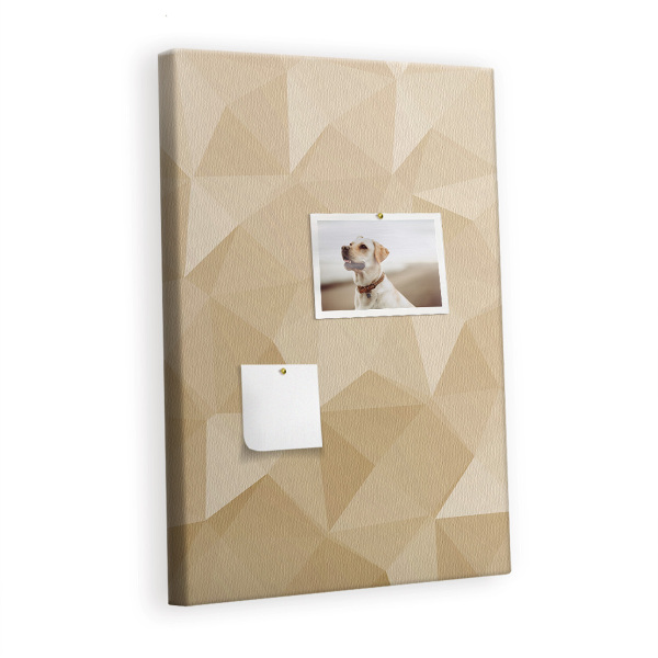 Cork pin board Decorated pattern