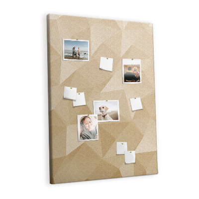 Cork pin board Decorated pattern