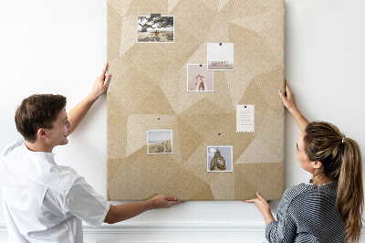 Cork pin board Decorated pattern