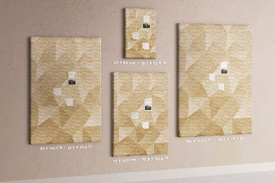 Cork pin board Decorated pattern