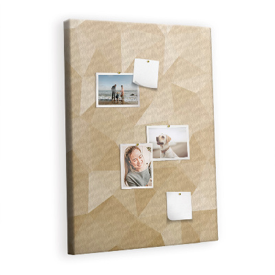 Cork pin board Decorated pattern