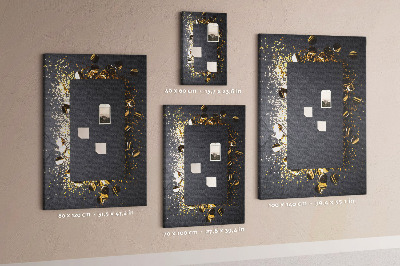 Cork display board Gold confetti