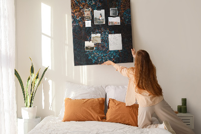 Cork memo board Decorative mandala