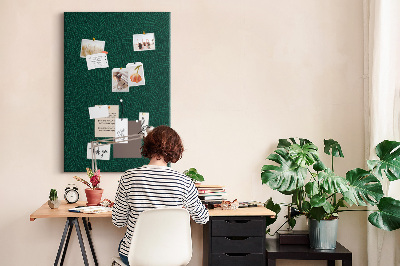 Cork pin board Pattern lines leaves