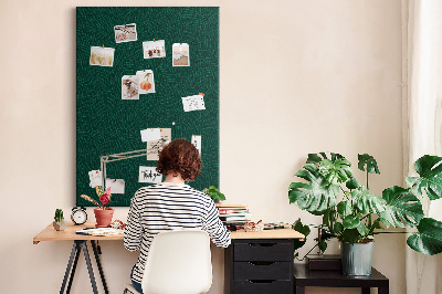 Cork pin board Pattern lines leaves