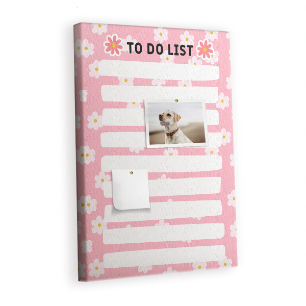 Pin board To do list board