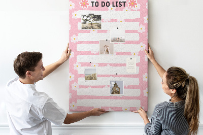 Pin board To do list board