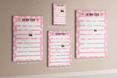 Pin board To do list board