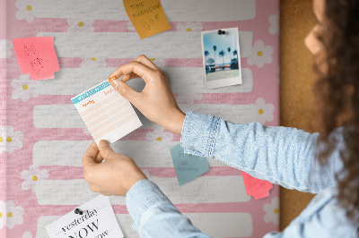 Pin board To do list board