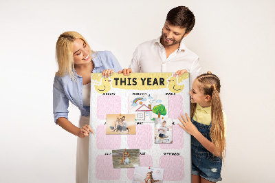 Pin board Yearly planner