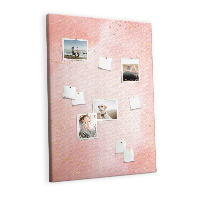 Pin board Pink marble