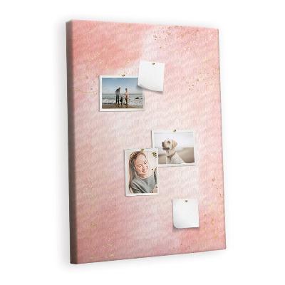 Pin board Pink marble