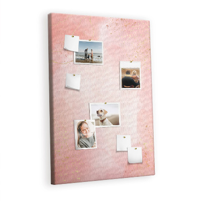 Pin board Pink marble