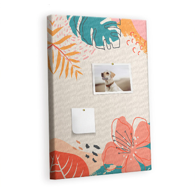 Pin board Tropical outskirt