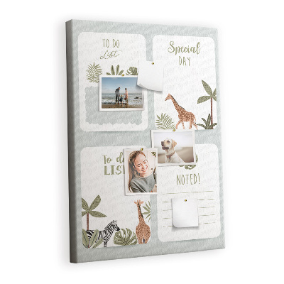 Pin board Safari planner