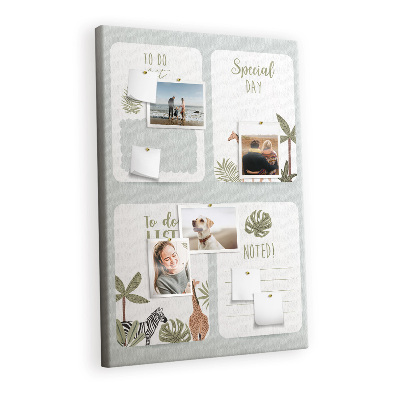 Pin board Safari planner