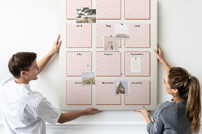 Cork board Birthday Calendar