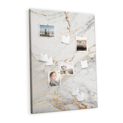 Cork display board Decorative marble