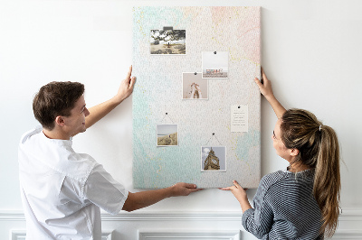 Cork board Pastel pattern