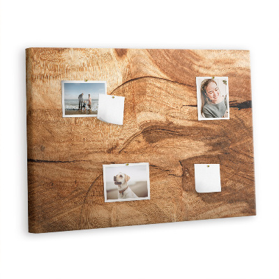 Cork memo board Wood texture