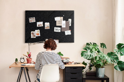 Cork display board Dark wall